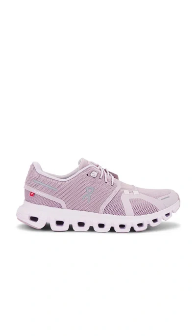 On Cloud 6 Sneaker In Lavender