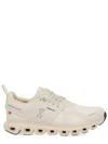 On Beige Cloud 6 Waterproof Sneakers In White