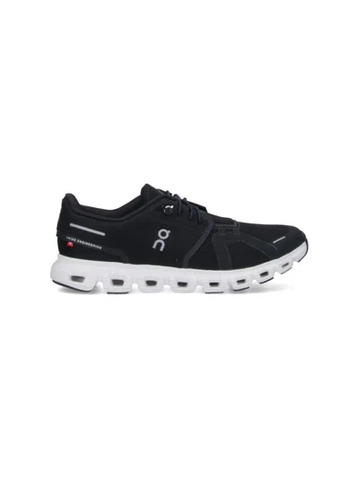 ON CLOUD 6" SNEAKERS - BLACK