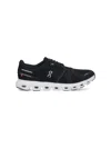 On Cloud 5 Rubber-trimmed Mesh Running Sneakers In Black