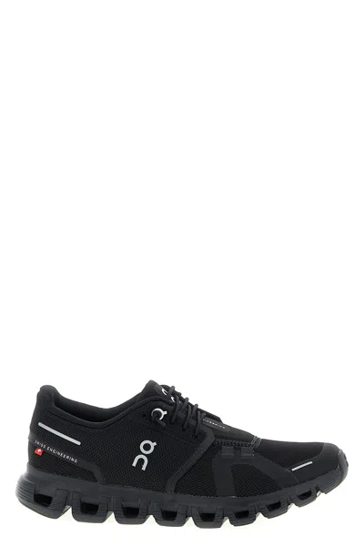 On 'cloud 6' Sneakers In Black