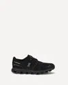 On Cloud 6 Wp Rubber-trimmed Stretch-knit Slip- Sneakers In Black