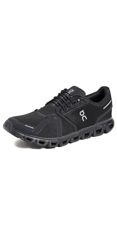 On Cloud 6 Wp Sneakers Black/black