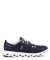 On Breathable Textile And Rubber Sneakers In Blue