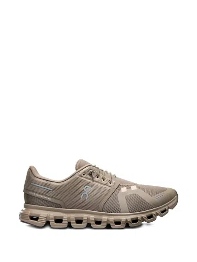 On Running Cloud 6 Sneaker In Neutral