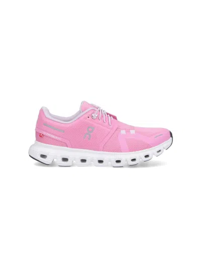 On Cloud 6' Trainers – Pink