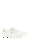 On Cloud 6 Rubber-trimmed Mesh Slip- Sneakers In White