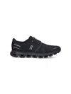 On Cloud 6 Sneakers With Rounded Toe In Black