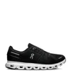 On Lightweight Mesh Sneakers With Reinforced Toe In Black