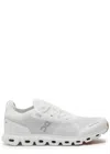 On Cloud 6 Versa Panelled Mesh-knit Sneakers In White