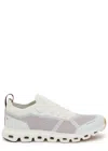 On Cloud 6 Versa Panelled Mesh-knit Sneakers In White