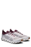On Cloud 6 Versa Sneaker In Burgundy