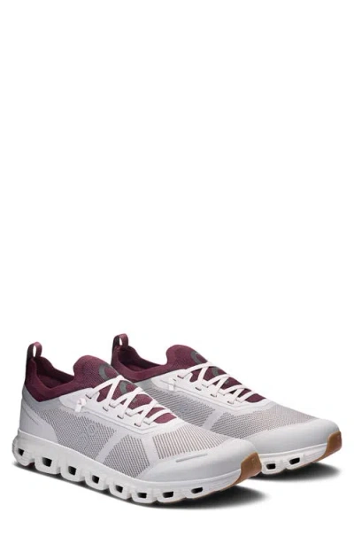 On Cloud 6 Versa Sneaker In Burgundy