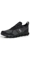 On Cloud 6 Versa Panelled Mesh-knit Sneakers In Black
