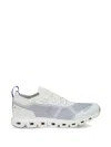 On White Canvas Cloud 6 Versa Sneakers In Animal Print