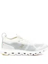 On White Canvas Cloud 6 Versa Sneakers In White