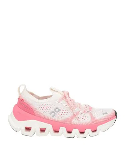 On Cloud 6 Versa Woman Sneakers Pink Size 8.5 Textile Fibers