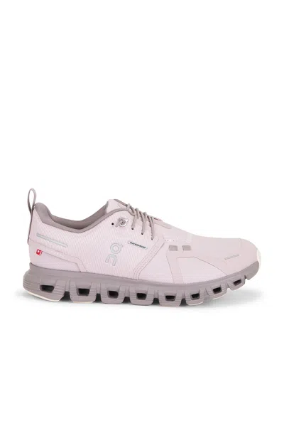 On Cloud 6 Waterproof Sneaker In Pink