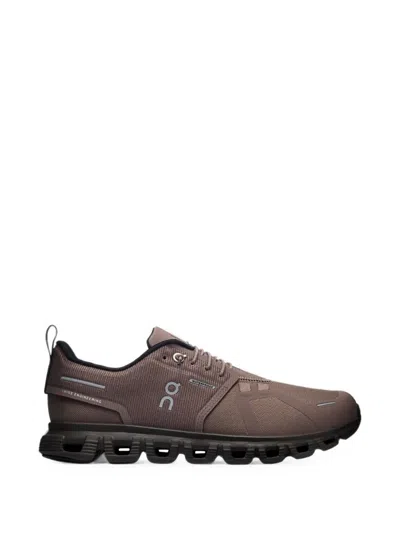 On Cloud 6 Waterproof Sneakers In Brown
