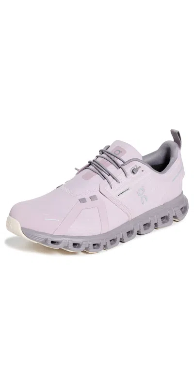 ON CLOUD 6 WATERPROOF SNEAKERS MAUVE/ZINC