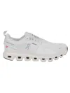 On Pearl Cream White Textile Cloud 6 Wp Sneakers In White