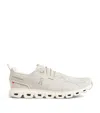 On Mens White White Cloud 6 Mesh Low-top Trainers In Gray