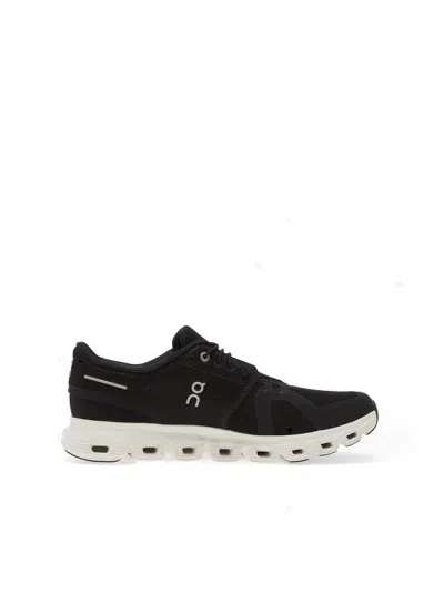 On Cloud 6 Wide Sneakers In Black