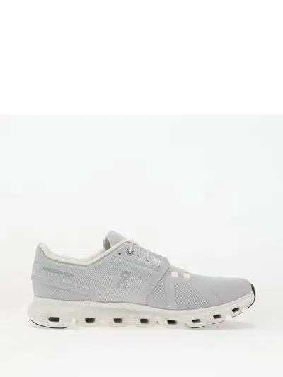 On Cloud 6 Wide Sneakers In Gray