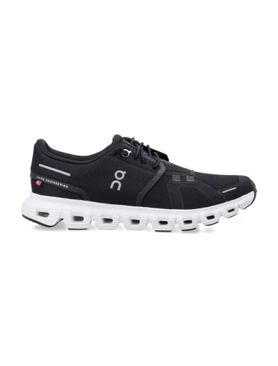 On Cloud 6 Womens Running Shoes In Black