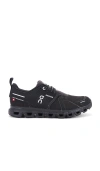 On Cloud 6 Waterproof Sneakers In Black