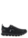 On Cloud 6 Wp Low-top Sneakers In Black