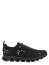 On Cloud 6 Wp Low-top Sneakers In Black