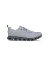 On Textured Grey Sneakers With Streamlined Silhouette In Gray