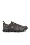 On Thorn Black Textile Cloud 6 Wp Sneakers In Gray