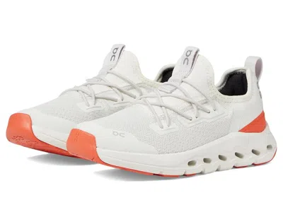 On Cloud Leap (little Kid) Kids Shoes Ivory/flame : 13.5 Little Kid M In Neutral