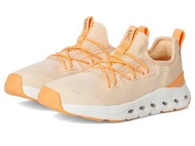 On Cloud Leap (little Kid) Kids Shoes Tangerine/blde : 10.5 Little Kid M, Synthetic In Orange