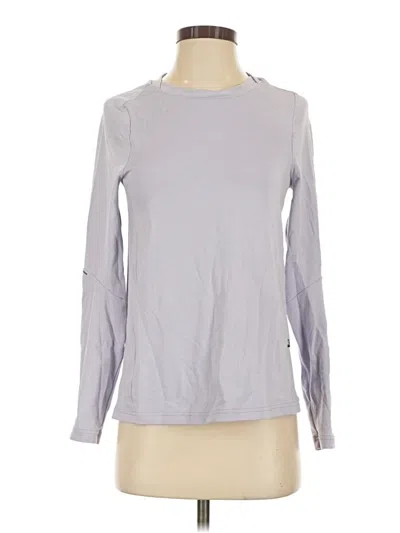 Pre-owned On Cloud Long Sleeve T-shirt In Gray