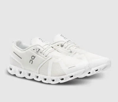 On Cloud Men's Cloud 5 Shoes In Undyed White/white In Multi