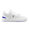 On Cloud Men's The Roger Spin Sneaker In White Indigo In White