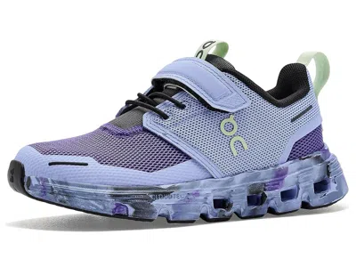 On Cloud Play 2 (little Kid) Kids Shoes Myrtle/lima: 11 Little Kid M In Blue
