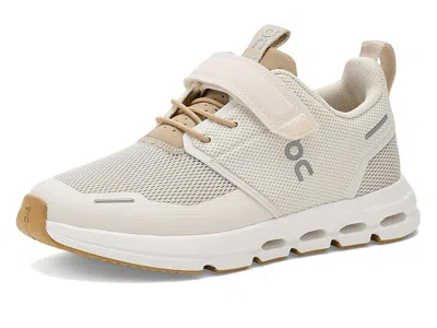 On Cloud Play (little Kid) Kid's Shoes Dew/lark : 2 Little Kid M, Synthetic/textile In Neutral