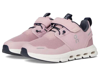 On Cloud Play (little Kid) Kid's Shoes Zephyr/white : 3 Little Kid M, Synthetic/textile In Pink