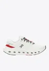 On Running Cloud Runner 3 White Polyester Rubber Low-top Sneakers In Multi