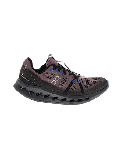 Pre-owned On Cloud Sneakers In Burgundy