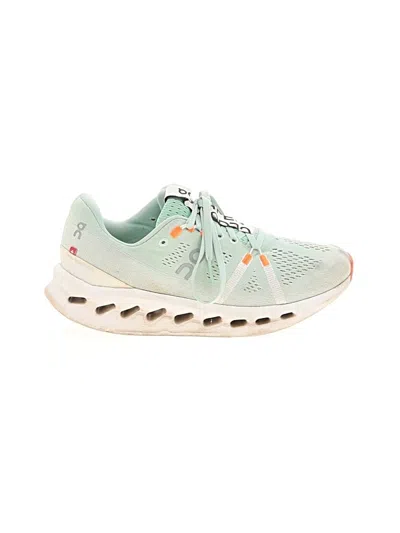 Pre-owned On Cloud Sneakers In Green
