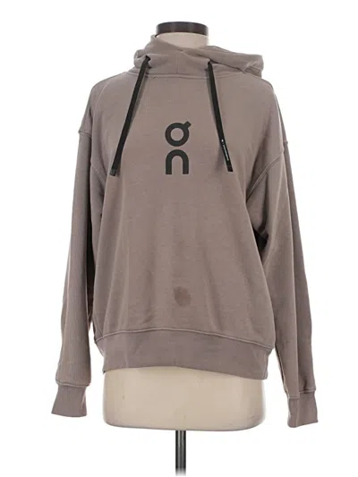 Pre-owned On Cloud Sweatshirt In Tan