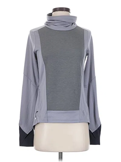 Pre-owned On Cloud Turtleneck Sweater In Gray