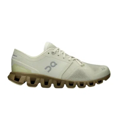 On Cloud Women's Cloud X 3 Sneaker In Aloe Hunter In Multi