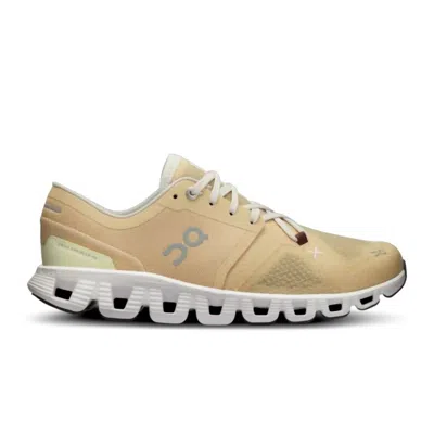 On Cloud Women's Cloud X 3 Sneaker In Savannah Frost In Neutral