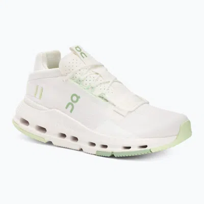 On Cloud Women's Cloudnova 2 Shoes In White/sage In Multi